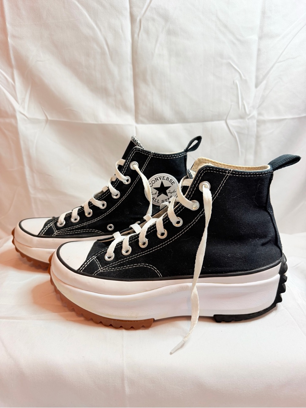 Converse Run Star Hike Elevated Black High-Top Sneakers
